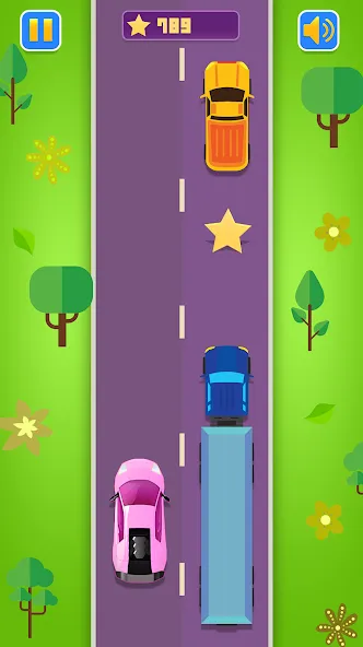 Kids Racing, Racecar Boy Girl  [МОД Unlimited Money] Screenshot 1