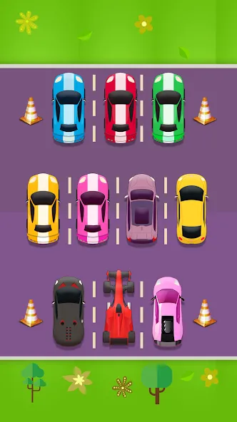 Kids Racing, Racecar Boy Girl  [МОД Unlimited Money] Screenshot 2