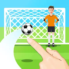 Скачать взлом Penalty Shootout Game Offline (Пенальти игра без подключения к интернету) [МОД Unlocked] на Андроид