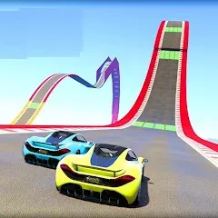 Скачать взлом Mega Ramp Car Offline Games [МОД Unlimited Money] на Андроид