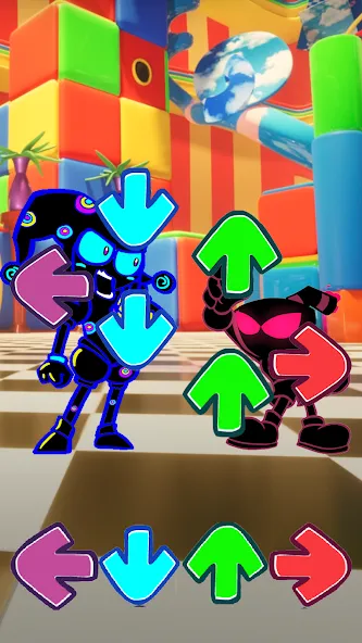 Digital Night Music Battles (ФНФ Мод Мику Музыкальное Шоу)  [МОД Unlocked] Screenshot 2