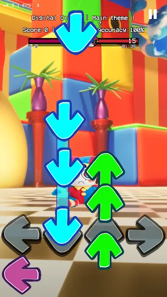 Digital Night Music Battles (ФНФ Мод Мику Музыкальное Шоу)  [МОД Unlocked] Screenshot 3