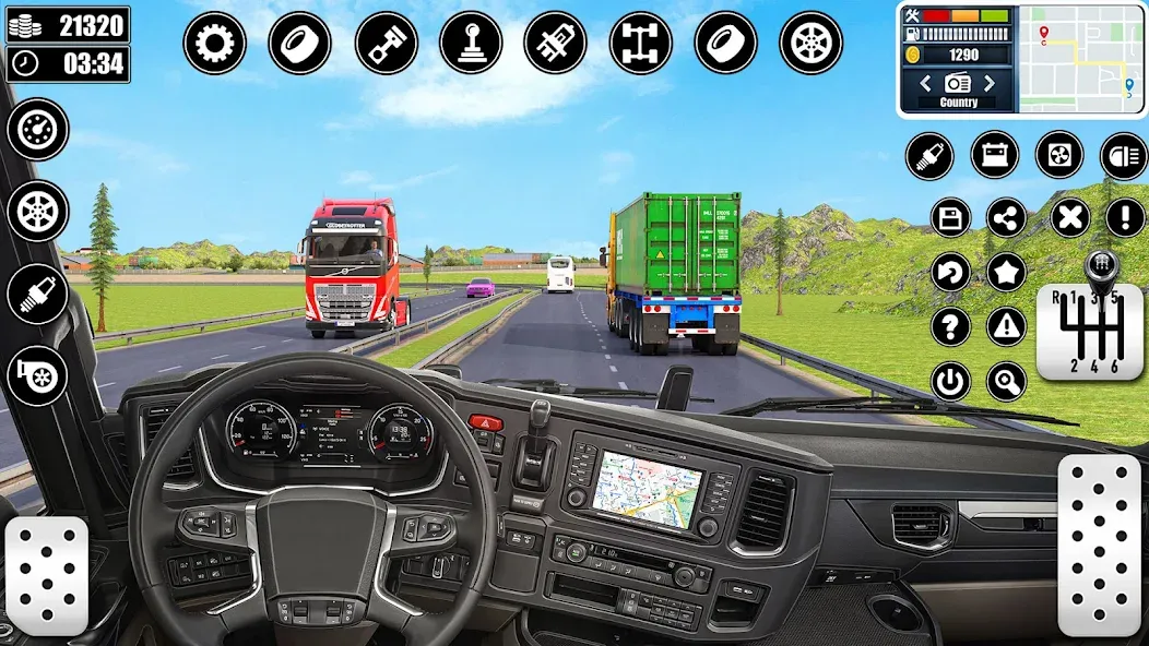 Cargo Delivery Truck Games 3D (Карго Деливери Трак Игры 3D)  [МОД Unlimited Money] Screenshot 4