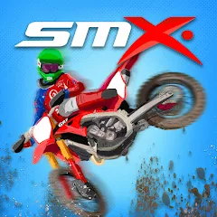 Скачать взлом SMX: Supermoto Vs. Motocross (СМХ) [МОД Бесконечные монеты] на Андроид