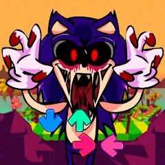 Скачать взлом FNF SONIKK.EXE 3.0 Mod Test [МОД Все открыто] на Андроид