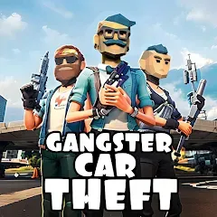 Скачать взлом Gangster Car Theft Games (Гангстерская автомобильная война игр)  [МОД Menu] на Андроид