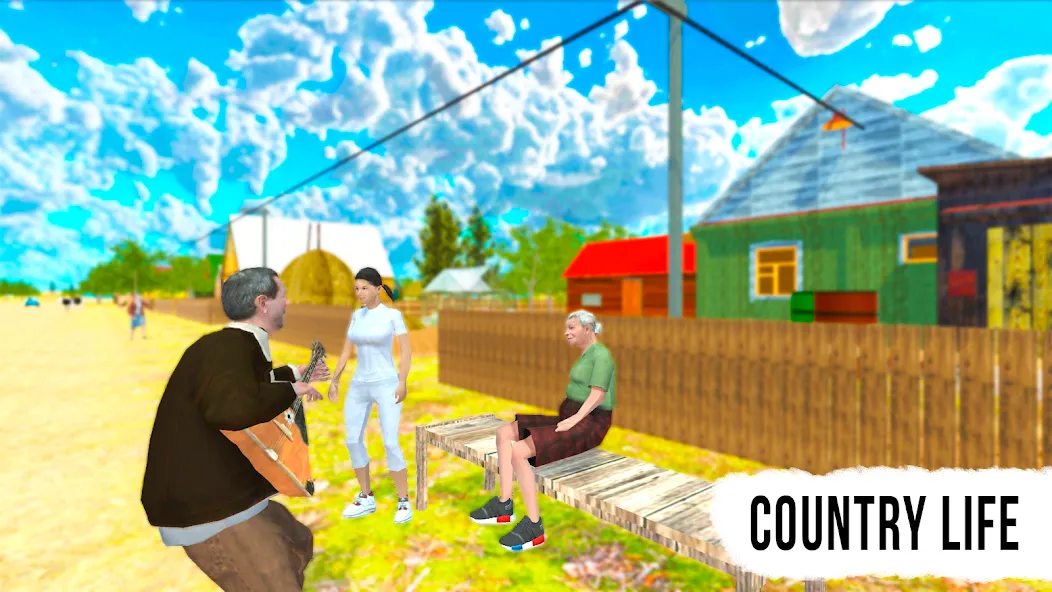 Russian Village: Online & LADA  [МОД Unlocked] Screenshot 3