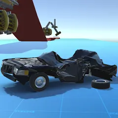 Скачать взлом Realistic Car Crash Simulator  [МОД Unlimited Money] на Андроид