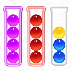 Скачать взлом Ball Sort - Color Puzzle Game (Болл Сорт)  [МОД Все открыто] на Андроид