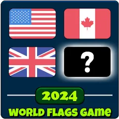 Скачать взлом World Flags Quiz Game (Ворлд Флагс Квиз Гейм) [МОД Unlocked] на Андроид