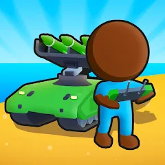 Скачать взлом Artillery Defense (Артиллерийская оборона) [МОД Unlimited Money] на Андроид