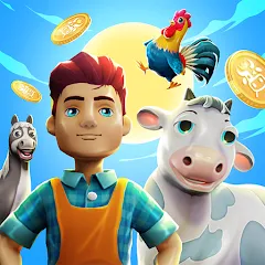Скачать взлом CropBytes: A Crypto Farm Game (КропБайтс)  [МОД Mega Pack] на Андроид