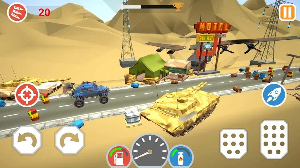 Zombie Cars Crush: Racing Die (Зомби Карс)  [МОД Бесконечные деньги] Screenshot 3