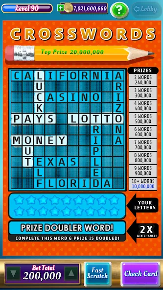 Scratch Off Lottery Casino (Скретч Офф Лотерейное Казино)  [МОД Все открыто] Screenshot 5