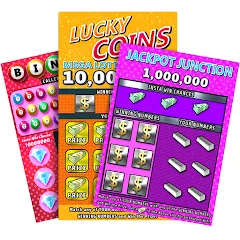 Скачать взлом Scratch Off Lottery Casino (Скретч Офф Лотерейное Казино)  [МОД Все открыто] на Андроид