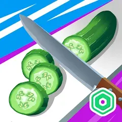 Скачать взлом Super Slices Robux Roblominer (упер Слайсес Робукс Робломайнер)  [МОД Все открыто] на Андроид