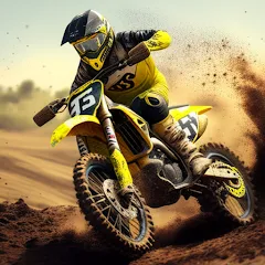 Скачать взлом MX Bikes: Motocross Dirt bikes [МОД Unlocked] на Андроид