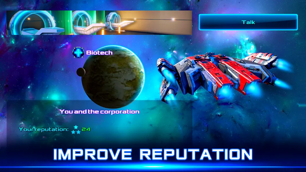 Idle Space Business Tycoon (Айдл Спейс Бизнес Тайкун)  [МОД Меню] Screenshot 4