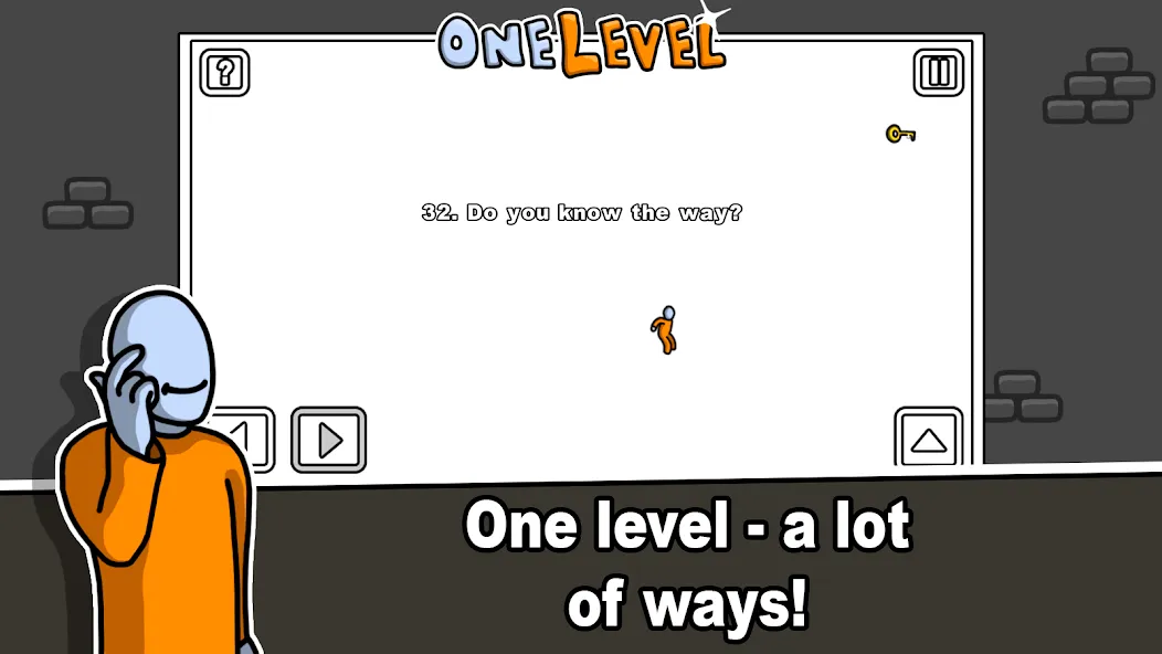 One Level: Stickman Jailbreak (Уан Левел)  [МОД Много монет] Screenshot 3