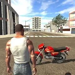 Скачать взлом Indian Bikes Driving 3D (Индийские мотоциклы Вождение 3D)  [МОД Mega Pack] на Андроид