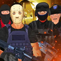 Скачать взлом Justice Rivals 3 Cops&Robbers [МОД Mega Pack] на Андроид