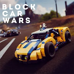 Скачать взлом Block Car Wars Brick Car Crash (Блок Автомобильные Войны Кирпич Автомобильная Авария) [МОД Много денег] на Андроид
