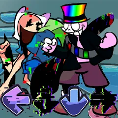 Скачать взлом Corrupted Finn Darkness Battle (ФНФ Финн Пибби Корруптед Мод) [МОД Бесконечные деньги] на Андроид