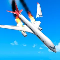 Скачать взлом Plane Crash: Flight Simulator (Плейн Краш)  [МОД Unlocked] на Андроид