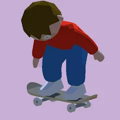 Скачать взлом Skate King: Skateboard Stunts (Скейт Кинг)  [МОД Много монет] на Андроид