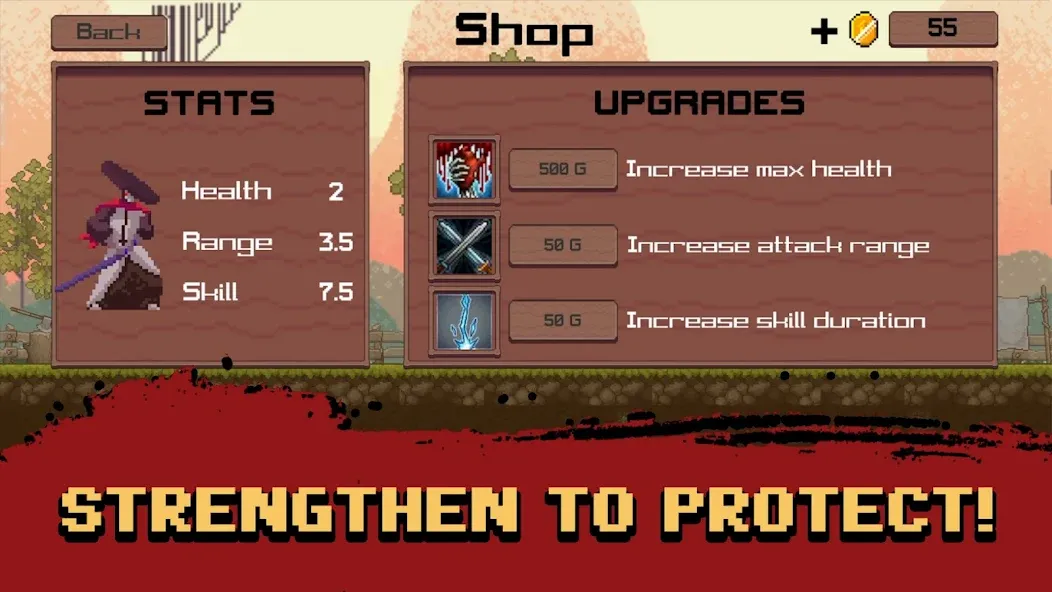 Thunder Samurai Defend Village (Сэндер Самурай Защищает Деревню)  [МОД Меню] Screenshot 3