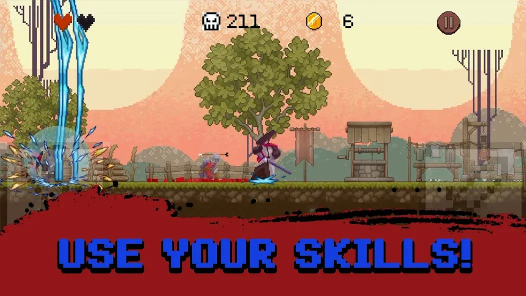 Thunder Samurai Defend Village (Сэндер Самурай Защищает Деревню)  [МОД Меню] Screenshot 5