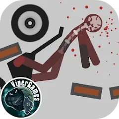 Скачать взлом Stickman Dismounting (тикман Дисмаунтинг)  [МОД Бесконечные деньги] на Андроид