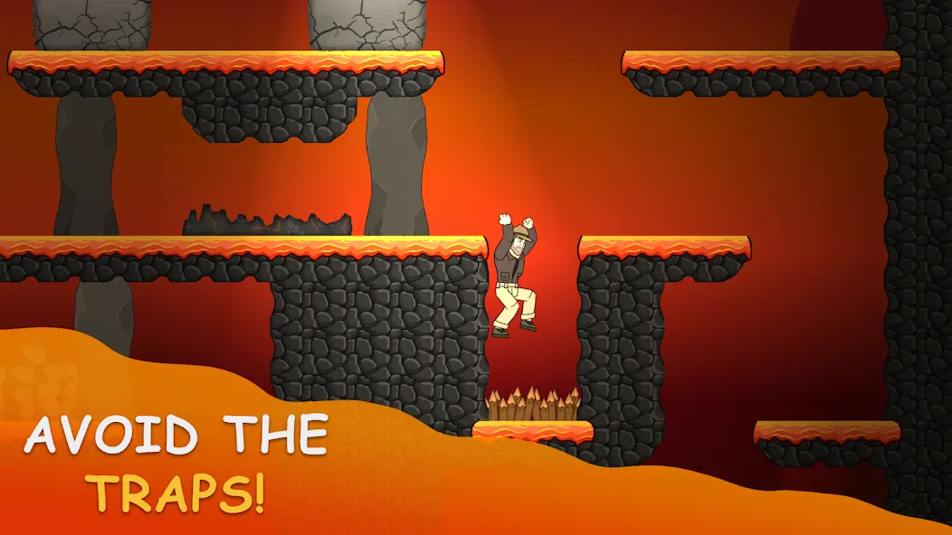 Volcano Escape (Вулканическое бегство)  [МОД Много монет] Screenshot 4