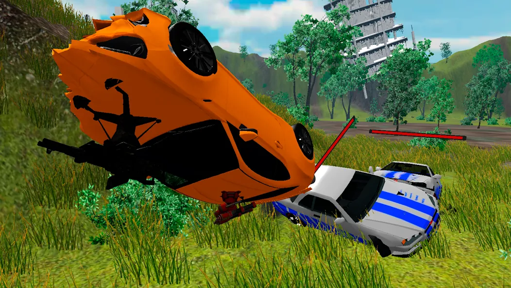 Car Crash Arena Simulator 3D  [МОД Бесконечные деньги] Screenshot 1