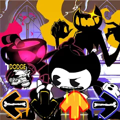 Скачать взлом Indie Battle Music Cross Fight (ФНФ Инди Кросс Ван Мод) [МОД Много денег] на Андроид