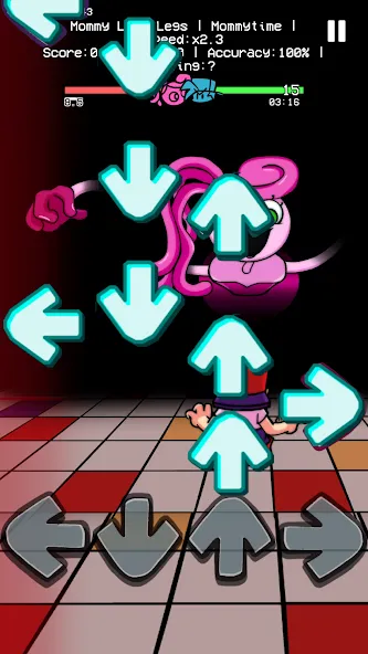 Funk Playtime Music Adventure (Сик Кул Дельтаруне БФ Мод)  [МОД Меню] Screenshot 2