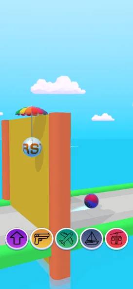 Pocket Robot Runner (Покет Робот Раннер)  [МОД Бесконечные деньги] Screenshot 1