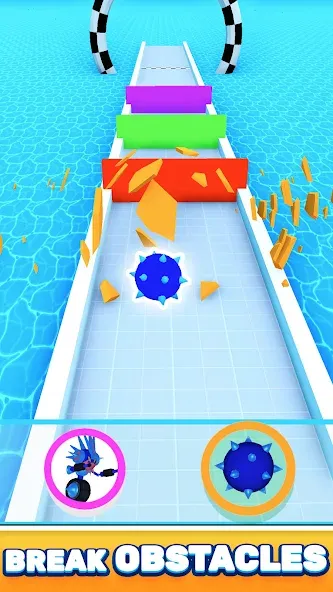 Robo Runner  [МОД Все открыто] Screenshot 4