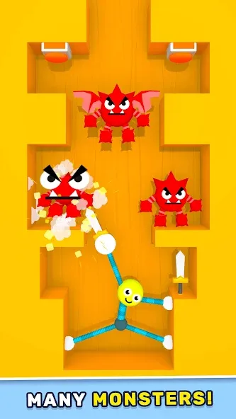 Stretch Guy (Стретч Гай)  [МОД Unlocked] Screenshot 5