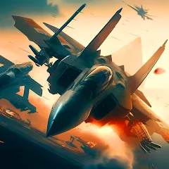Скачать взлом Aircraft Strike: Jet Fighter [МОД Меню] на Андроид