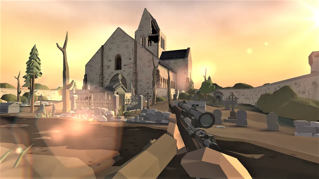 World War Polygon: WW2 shooter (Ворлд Вар Полигон)  [МОД Много монет] Screenshot 3