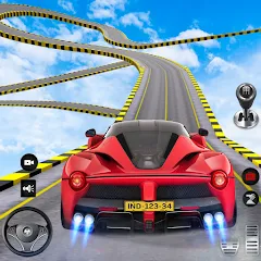 Скачать взлом GT Car Stunt 3D: Ramp Car Game [МОД Mega Pack] на Андроид