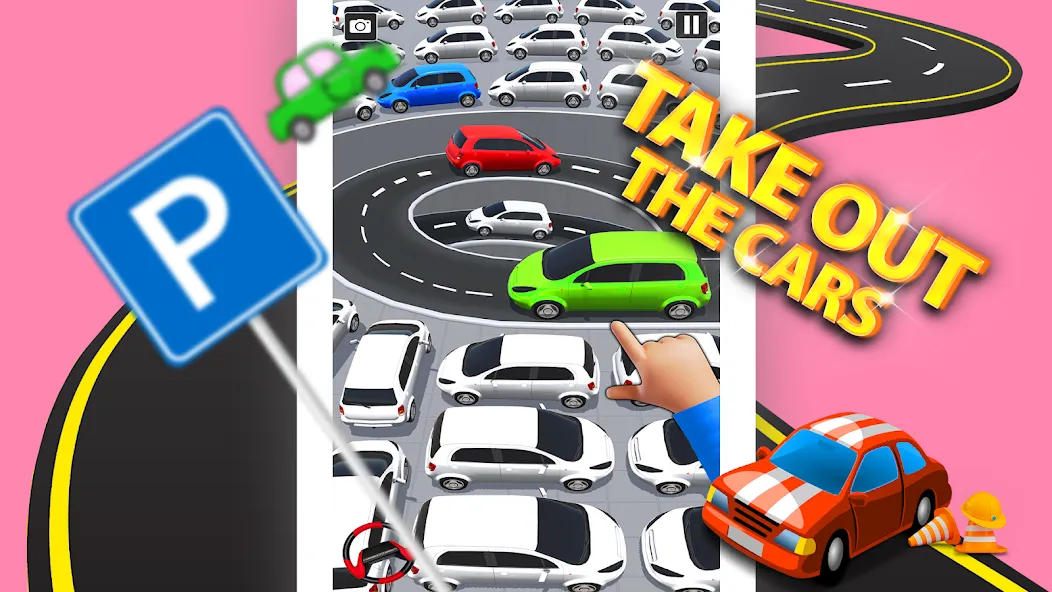Park Master: Car Parking Jam (Парк Мастер)  [МОД Меню] Screenshot 3