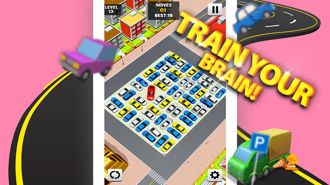 Park Master: Car Parking Jam (Парк Мастер)  [МОД Меню] Screenshot 4