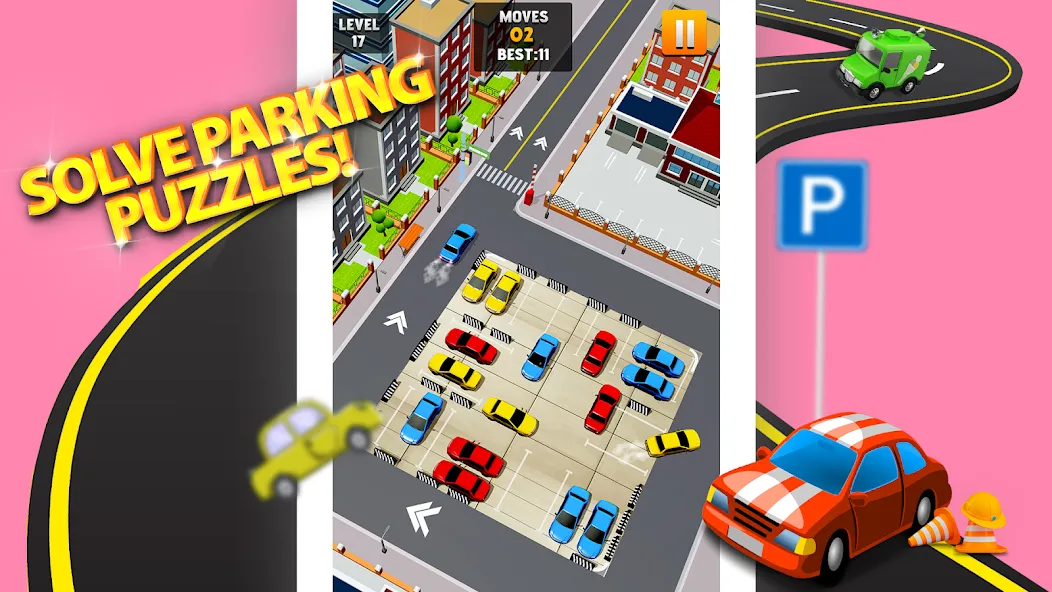 Park Master: Car Parking Jam (Парк Мастер)  [МОД Меню] Screenshot 5