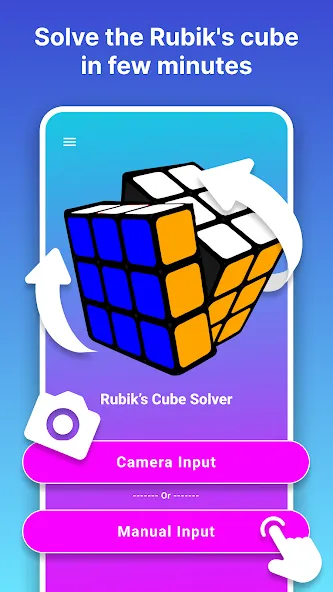 Rubik's Cube Solver  [МОД Бесконечные монеты] Screenshot 2