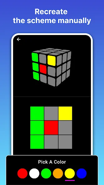 Rubik's Cube Solver  [МОД Бесконечные монеты] Screenshot 4