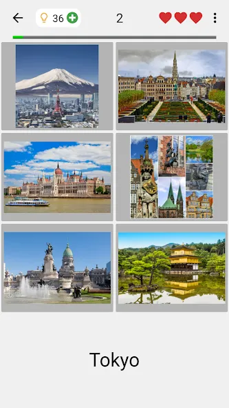 Cities of the World Photo-Quiz  [МОД Бесконечные монеты] Screenshot 2