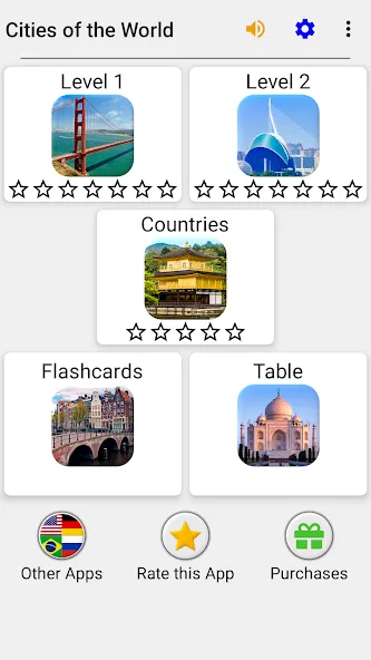 Cities of the World Photo-Quiz  [МОД Бесконечные монеты] Screenshot 3