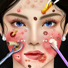 Скачать взлом ASMR Doctor Game: Makeup Salon (АСМР автономная сенсорная меридиональная реакция) [МОД Меню] на Андроид